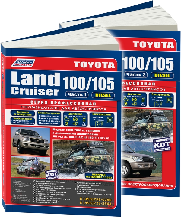 Книга Toyota Land Cruiser 100